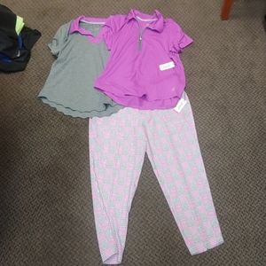 3 piece mix and match golf outfit